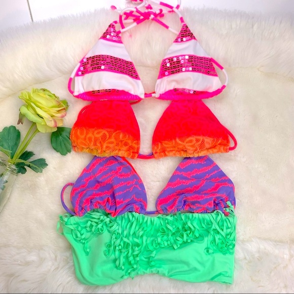 VICTORIA’S SECRET BUNDLE 4 pieces women BIKINI TOP - Picture 3 of 10